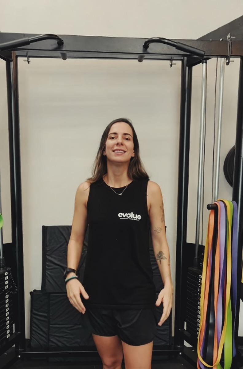 Danielle Nascimento, Professora de Educação Física