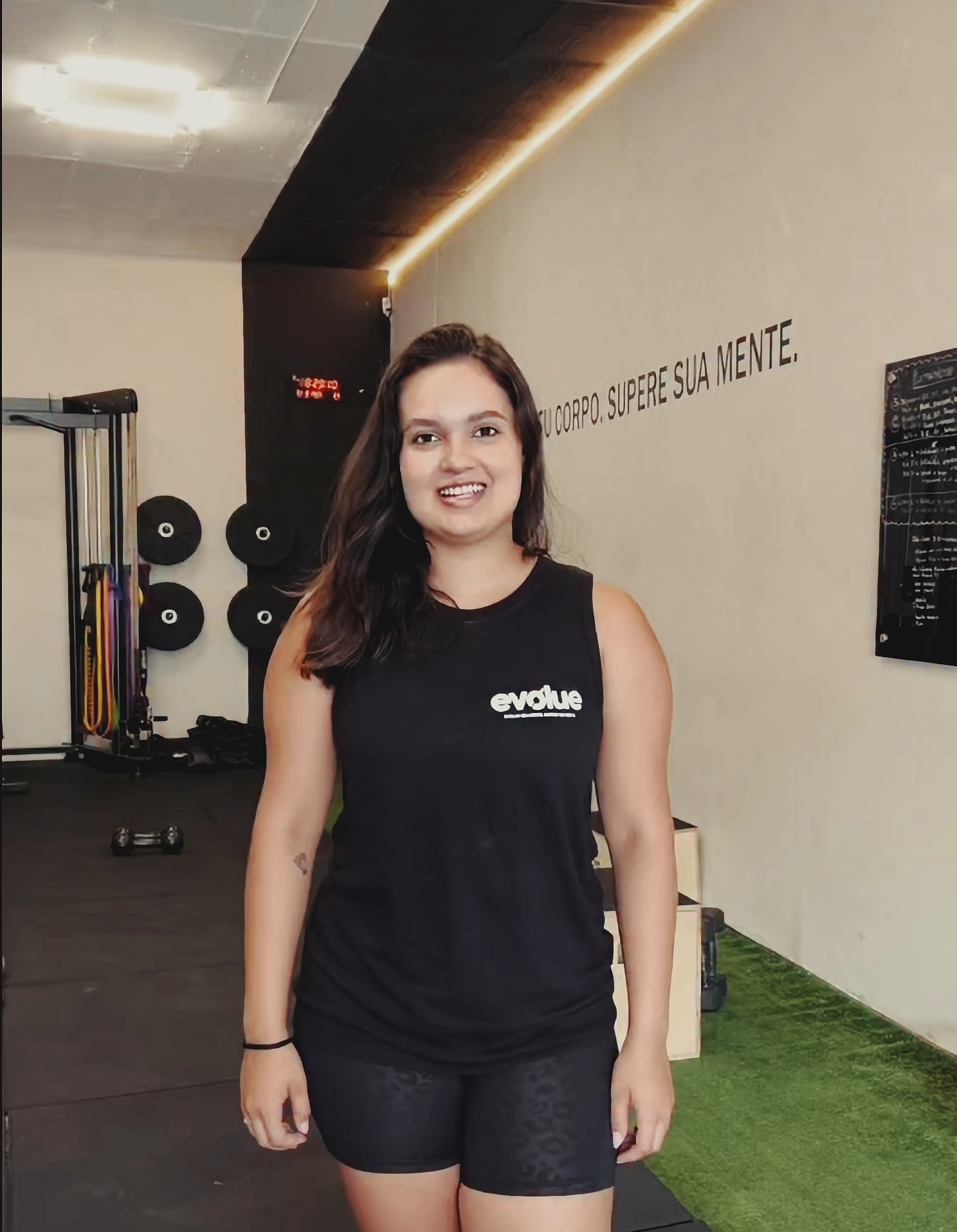 Nicolly Oliveira, Graduanda em Educação Física